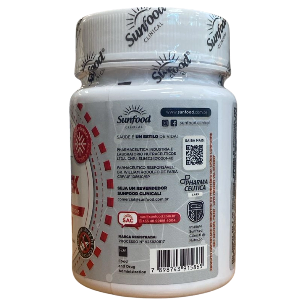 Morosek 60 Cápsulas de Laranja Moro - 2000mg - Sunfood