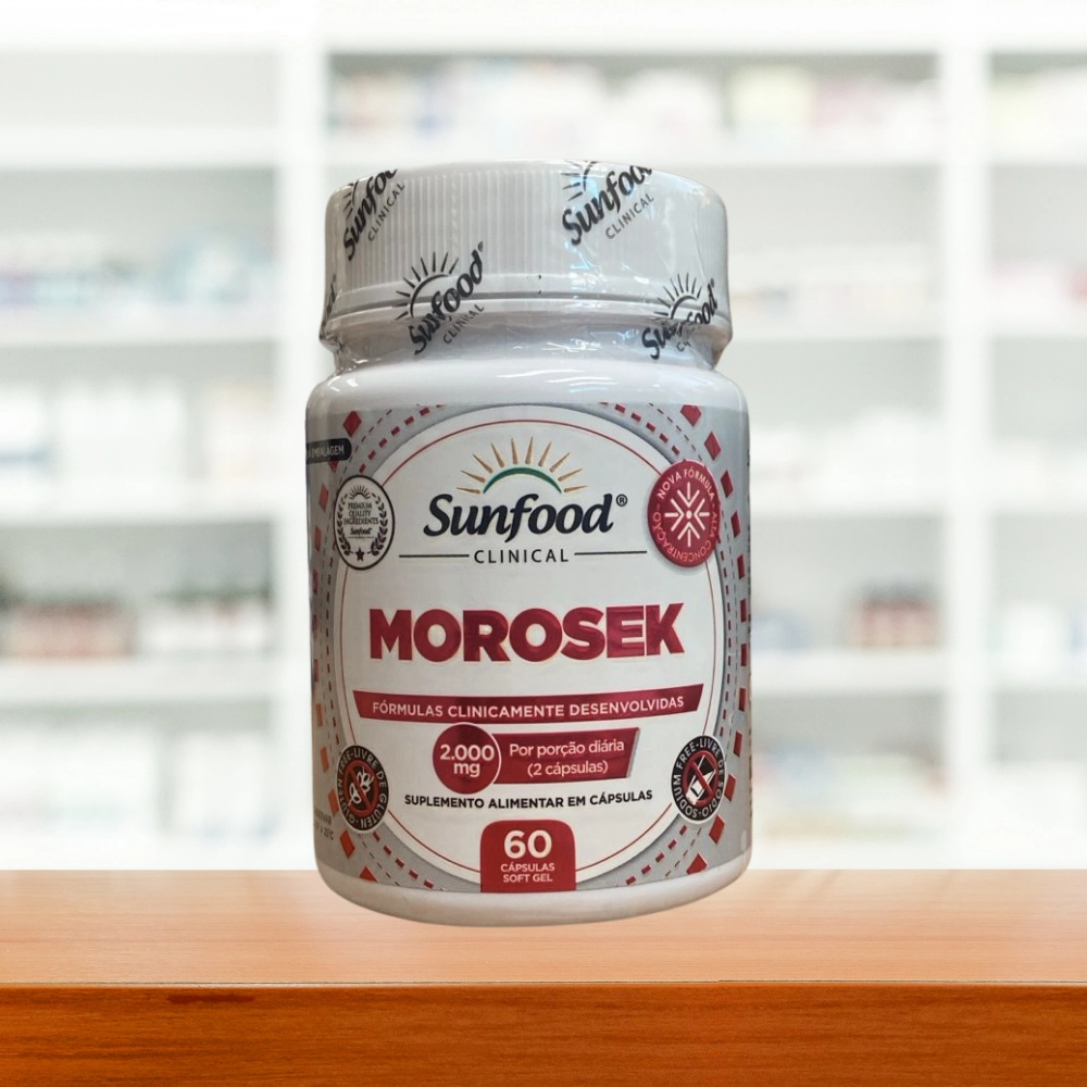 Morosek 60 Cápsulas de Laranja Moro - 2000mg - Sunfood