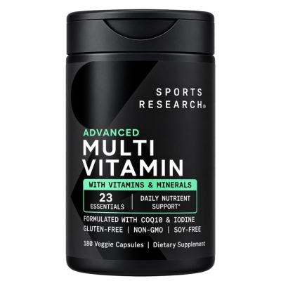 Multivitamínico Advanced, 180 Cápsulas, Sports Research