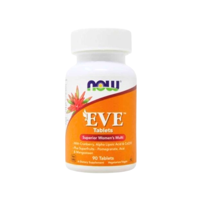 Multivitamínico Feminino EVE, Energia, Beleza e Equilíbrio Hormonal, Saúde da Mulher, Now