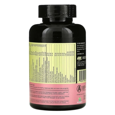 Multivitamínico Opti-Women, Cápsulas, Optimum Nutrition