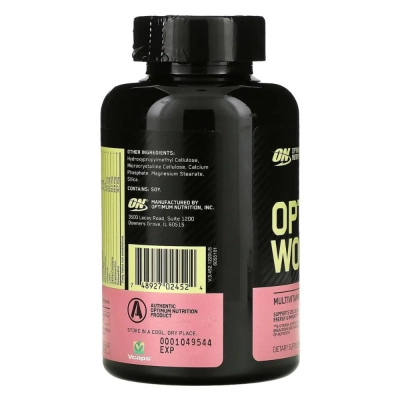 Multivitamínico Opti-Women, Cápsulas, Optimum Nutrition