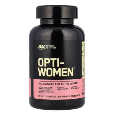 Multivitamínico Opti-Women, Cápsulas, Optimum Nutrition