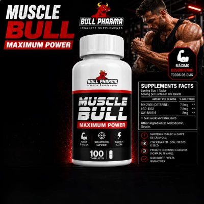 Muscle Bull, 100 comprimidos, Bull Pharma