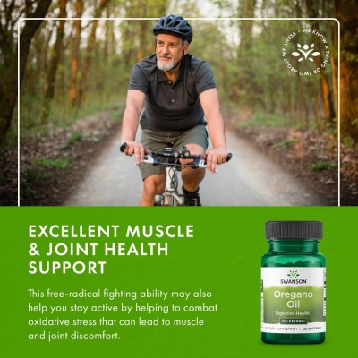 Óleo de orégano, 150mg, 120 cápsulas, Swanson