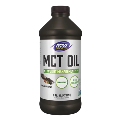 Óleo MCT, Sabores, 473 ml, Now