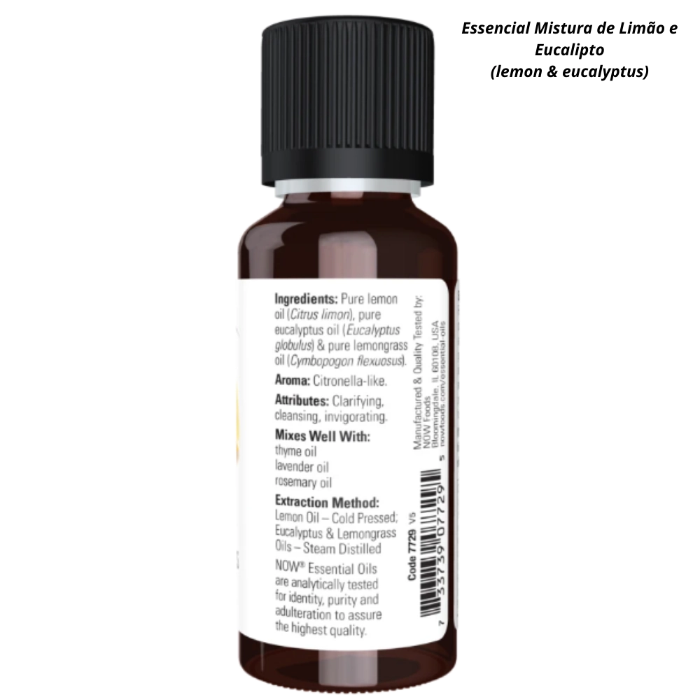 Óleos Essenciais, Aromaterapia com Fragrâncias Variadas - Now