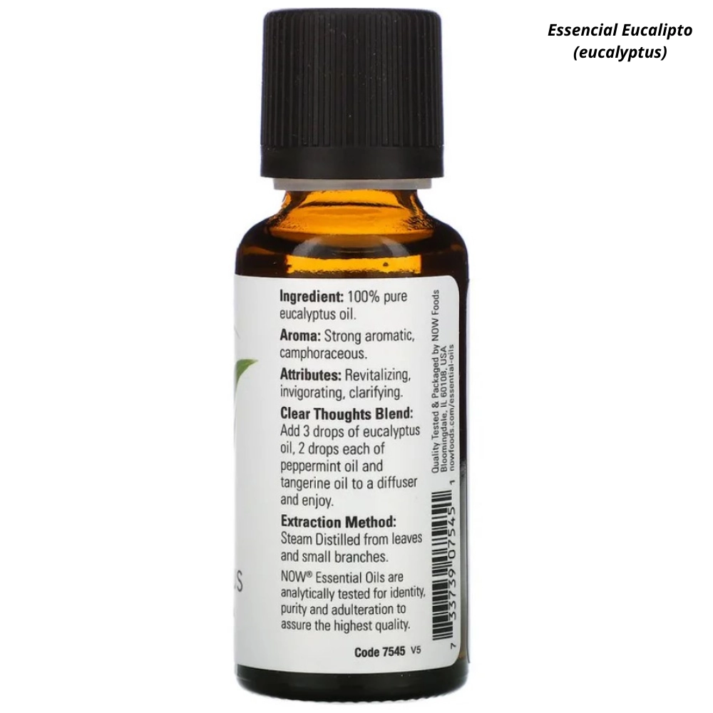 Óleos Essenciais, Aromaterapia com Fragrâncias Variadas - Now