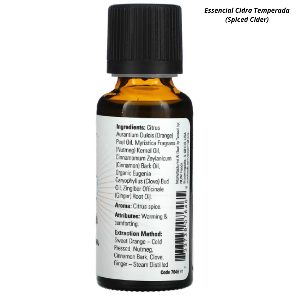 Óleos Essenciais, Aromaterapia com Fragrâncias Variadas - Now
