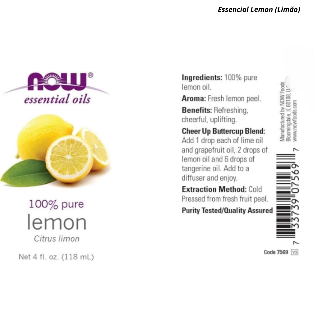 Óleos Essenciais, Aromaterapia com Fragrâncias Variadas - Now