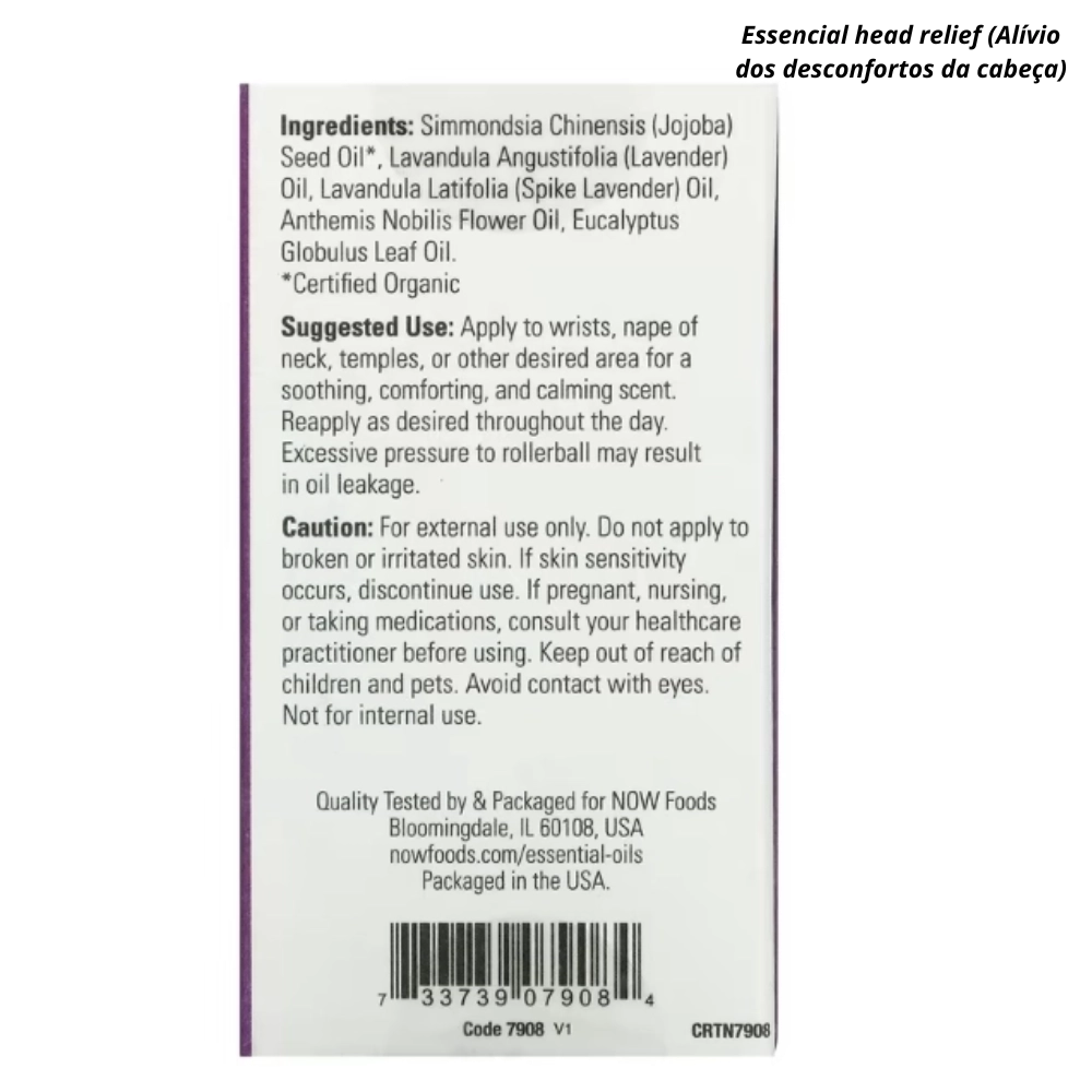 Óleos Essenciais, Aromaterapia com Fragrâncias Variadas - Now