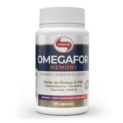 Omegafor Memory, 60 Cápsulas, Vitafor