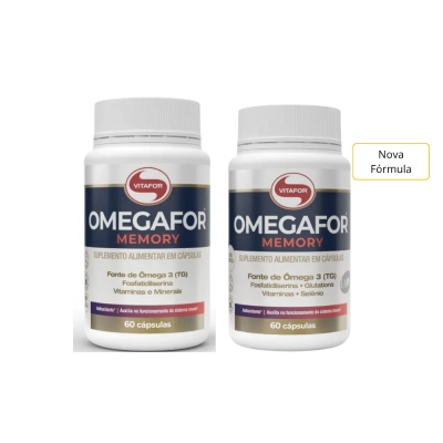 Omegafor Memory, 60 Cápsulas, Vitafor