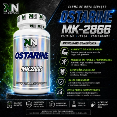 Ostarine 10mg, 60 Cápsulas, KN Nutrition