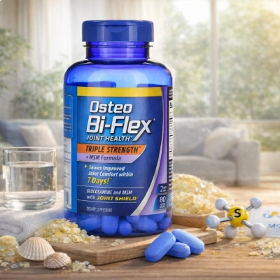 Osteo Bi Flex, Força Tripla com MSM, 80 comprimidos