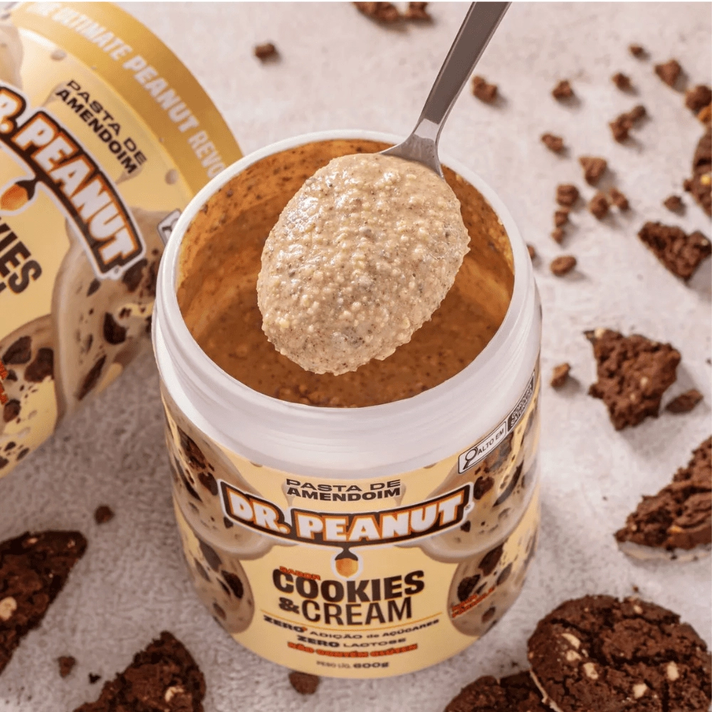 Pasta de amendoim sabores, 600g - Dr Peanut 