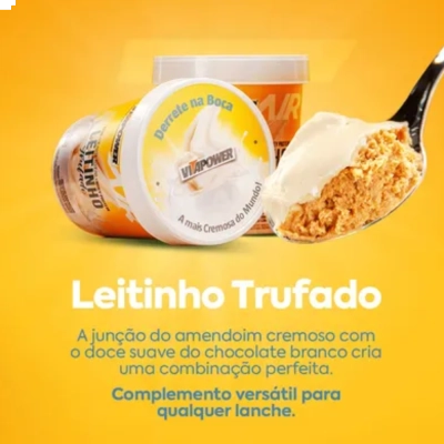 Vitapower Pasta De Amendoim, Sabores, 600g, Vitafor