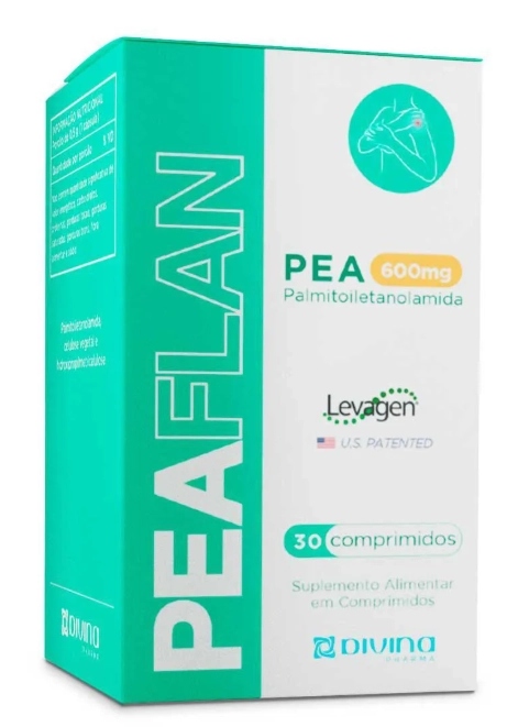Peaflan 600mg, 30 Comprimidos, Divina Pharma