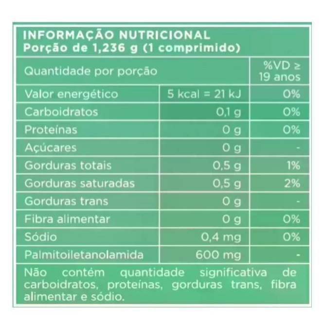 Peaflan 600mg, 30 Comprimidos, Divina Pharma