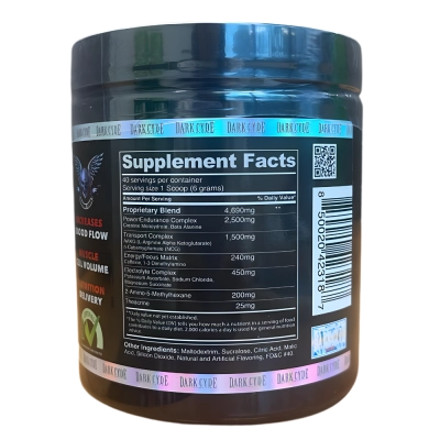 Phenom Pré-Treino, 230g Sabor Fruit Punch, Dark Cyde