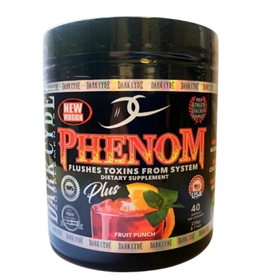 Phenom Pré-Treino, 230g Sabor Fruit Punch, Dark Cyde