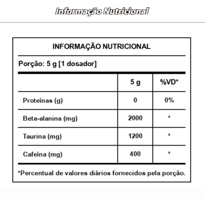 Pré-treino Com Dobro De Cafeína Évora XT Sabores, 300g - Darkness