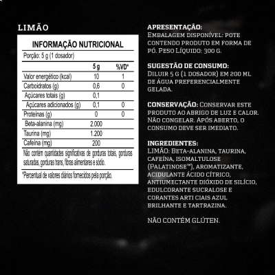 Pré Treino Evora Pw Sabores, 300G - Darkness