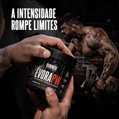 Pré Treino Evora Pw Sabores, 300G - Darkness