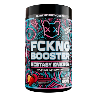Pré-Treino Fckng Booster Ecstasy Energy, Sabores, 600g - Under Labz