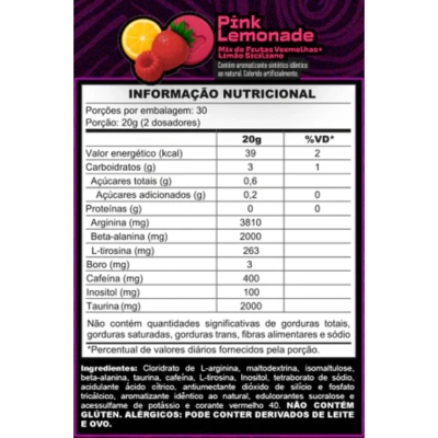 Pré-Treino Fckng Booster Ecstasy Energy, Sabores, 600g - Under Labz