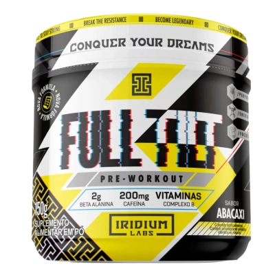 Pré-Treino Full Tilt, Sabores, 150g - Iridium Labs