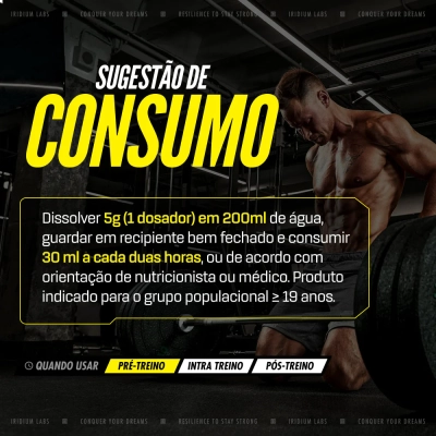 Pré-Treino Full Tilt, Sabores, 150g - Iridium Labs