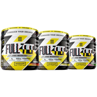 Pré-Treino Full Tilt, Sabores, 150g - Iridium Labs