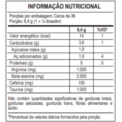 Pré Treino Horus, Sabores 300g - Max Titanium 