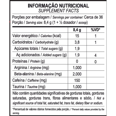 Pré Treino Horus, Sabores 300g - Max Titanium 