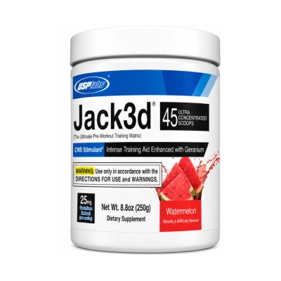 Pré-Treino Jack3d, 250g Sabor Watermelon, Hi-Tech Pharma