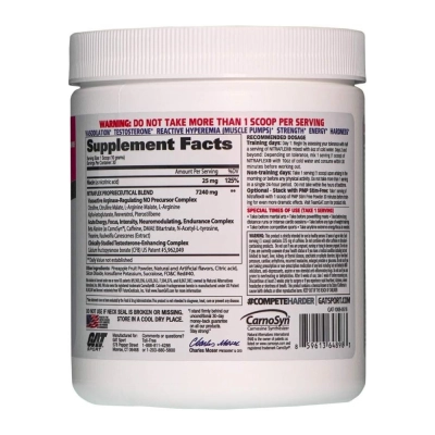 Pré-Treino Nitraflex, 300g Sabores, GAT Sport