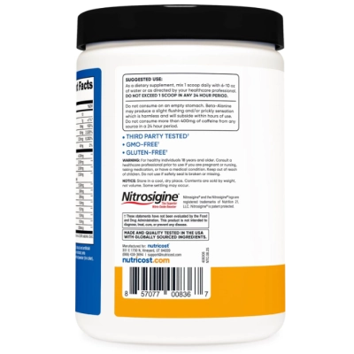 Pre Treino Pre-X Xtreme, 507g Sabor Pêssego e Manga, Nutricost