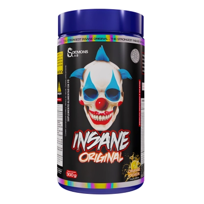 Pré Treino, Sabores, Insane Original 300g - Demons Lab