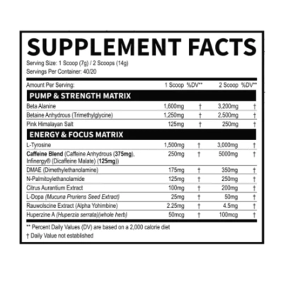 Pré treino Venom Inferno, Sabores, 280g - Dragon Pharma