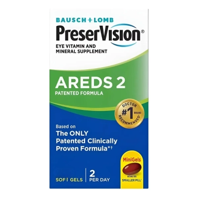 PreserVision, Vitaminas e Minerais para os Olhos Areds 2, Opções, Bausch & Lomb PreserVision, Vitaminas e Minerais para os Olhos Areds 2, Opções, Bausch & Lomb