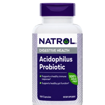 Probiótico Acidófilos 1 Bilhão, 150 Cápsulas, Natrol