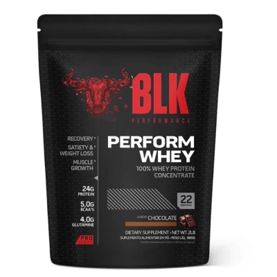 Proteina Perform Whey, Sabor Chocolate, 880g, BLK Performance