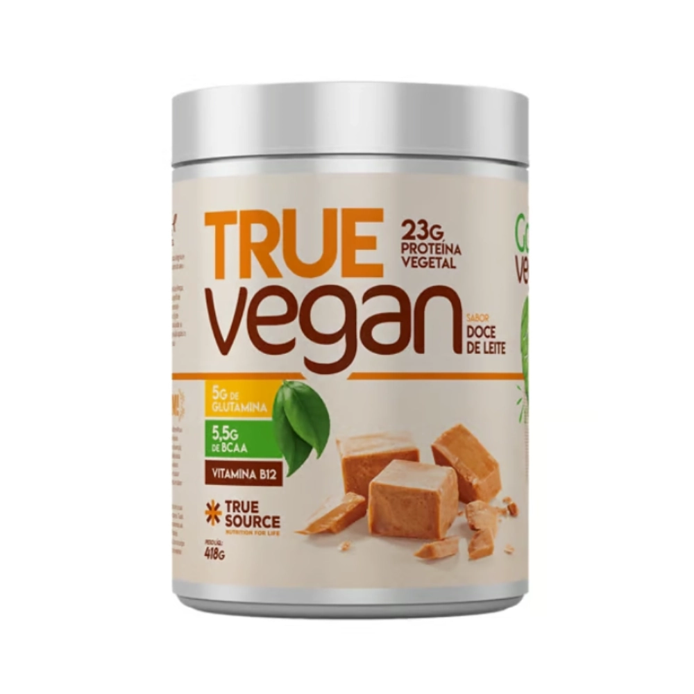 Proteína Vegana, True Vegan, Sabores, 418g, True Source