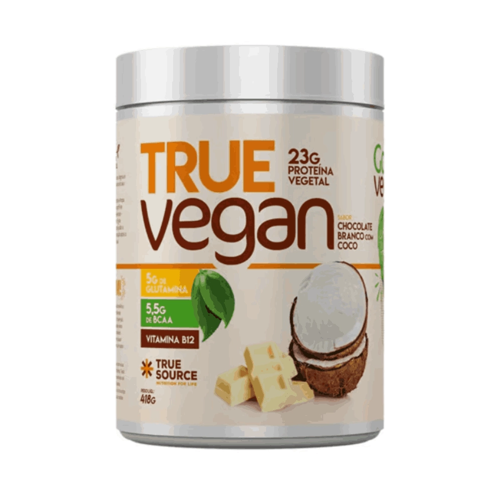 Proteína Vegana, True Vegan, Sabores, 418g, True Source