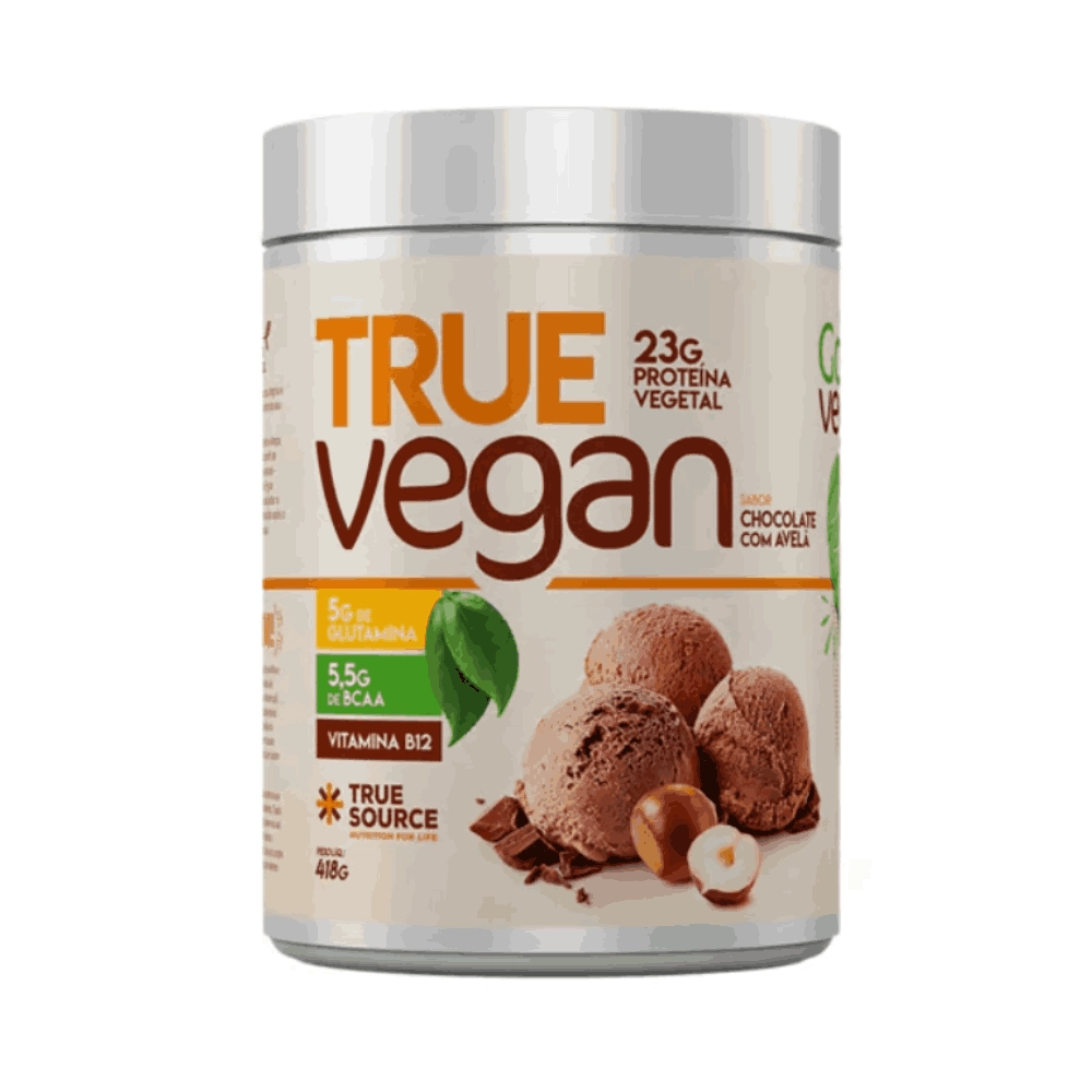 Proteína Vegana, True Vegan, Sabores, 418g, True Source