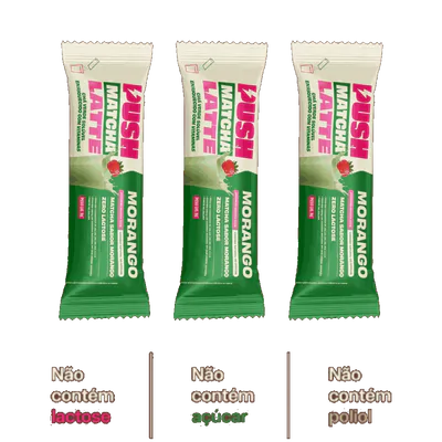 Push Matcha Latte 3 Sachês 9g – Energia Natural | Push & Pow
