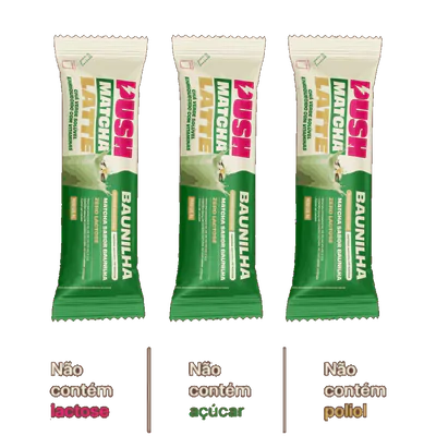 Push Matcha Latte 3 Sachês 9g – Energia Natural | Push & Pow