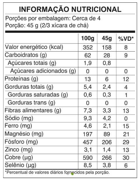 Quinoa Branca em Flocos Orgânica, 200g, Native 