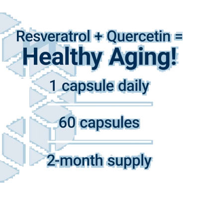 Resveratrol Otimizado, com Quercetina  250mg, 60 Cápsulas, Life Extension